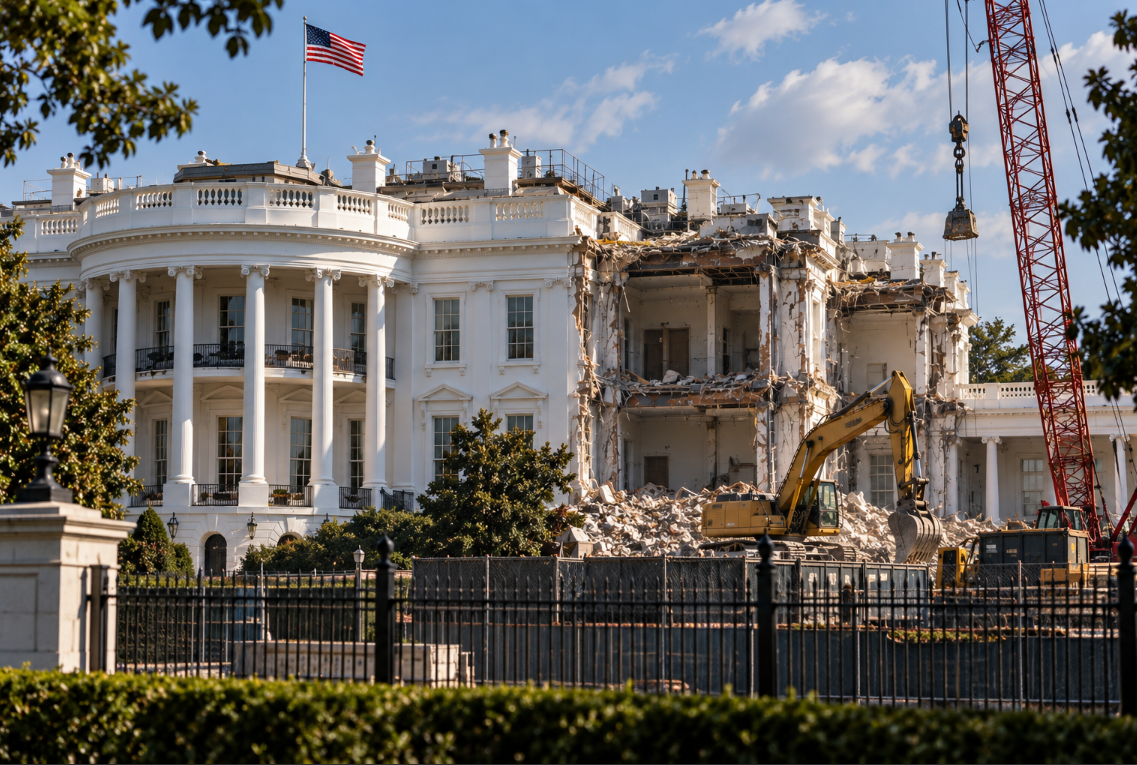 Court Tells Trump He Can't Build His White House Ballroom Without Congress — article image