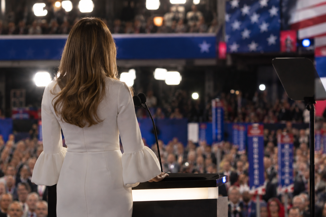 Melania Trump’s Convention Speech Echoes Michelle Obama — and Creates an Opening-Night Distraction — article image