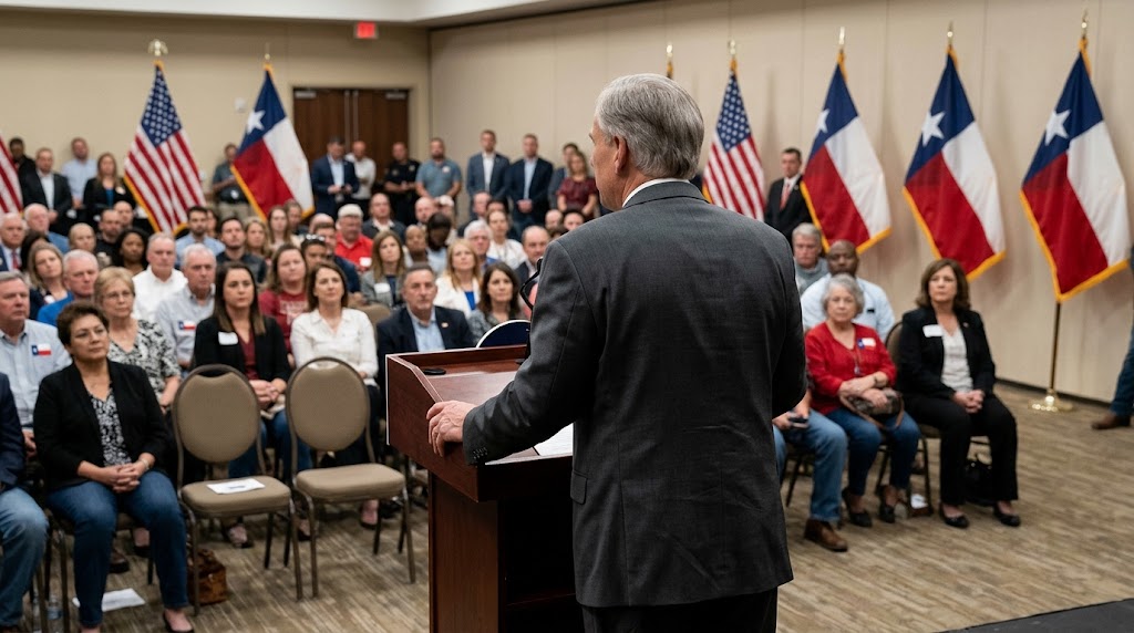 Greg Abbott Is Losing to a Democrat in Texas — New Poll Puts Hinojosa Ahead by 4 — article image