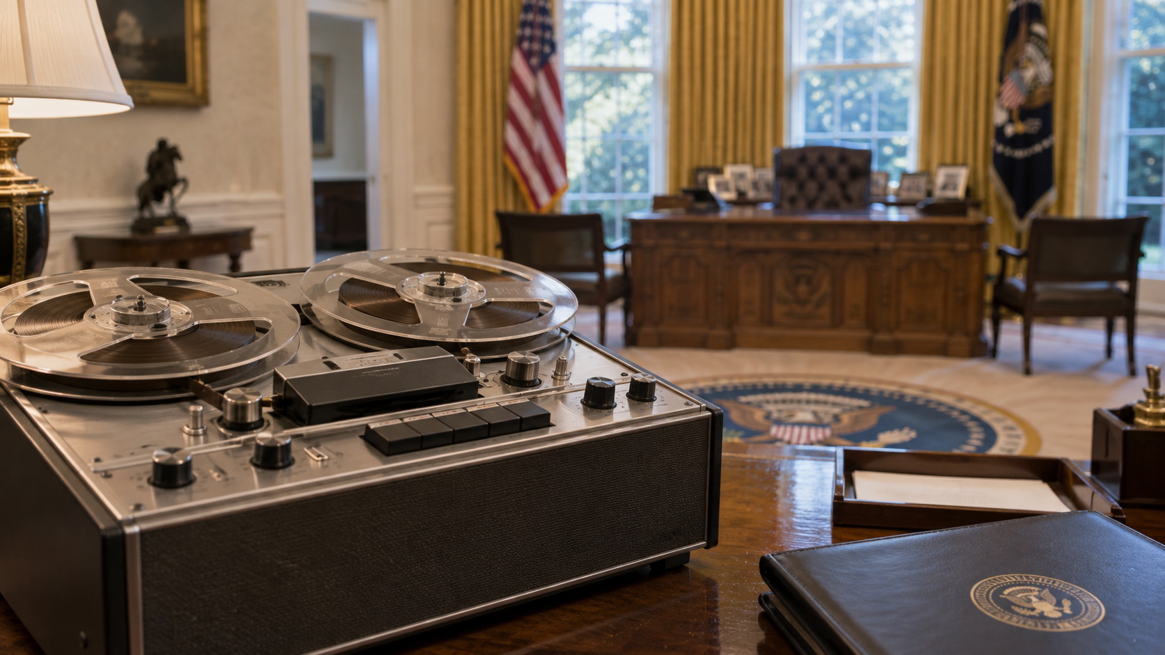 Trump Raises the Possibility of Secret Comey Tapes — Then Keeps Washington Guessing — article image