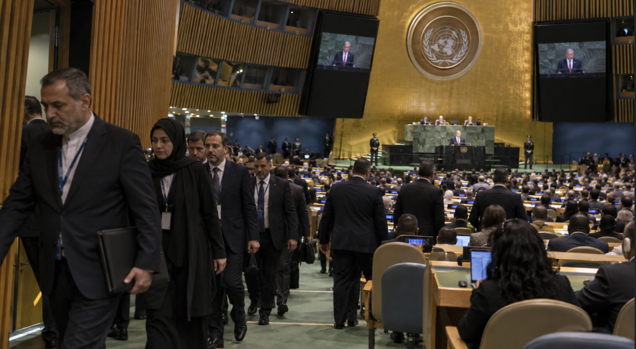Trump’s U.N. Speech Draws Silence and Walkouts as He Threatens Iran and Cuba — article image