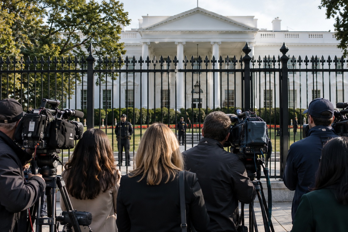 Trump Banned CNN, Politico and MS NOW From the White House. They Followed Him to the U.N. Anyway. — article image