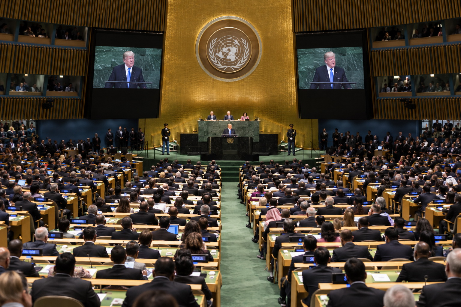 Trump Threatens to “Totally Destroy North Korea” From the United Nations — article image