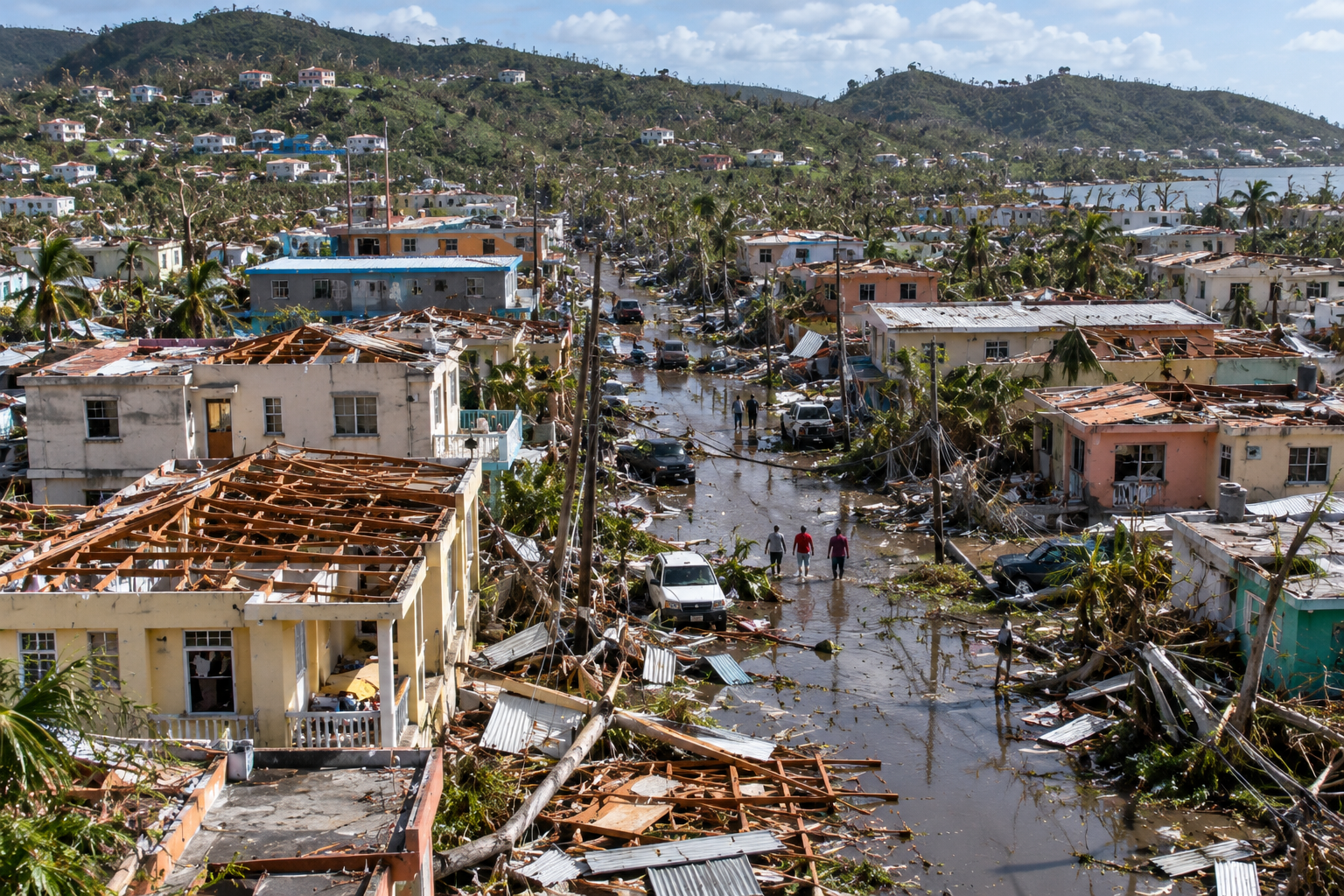 Hurricane Maria Devastates Puerto Rico, Leaving the Island Without Power — article image