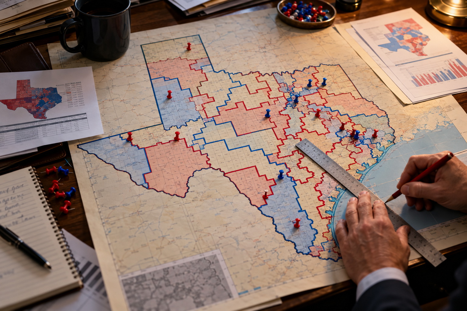 Trump Tried to Gerrymander His Way Through the Midterms. It May Be Backfiring. — article image