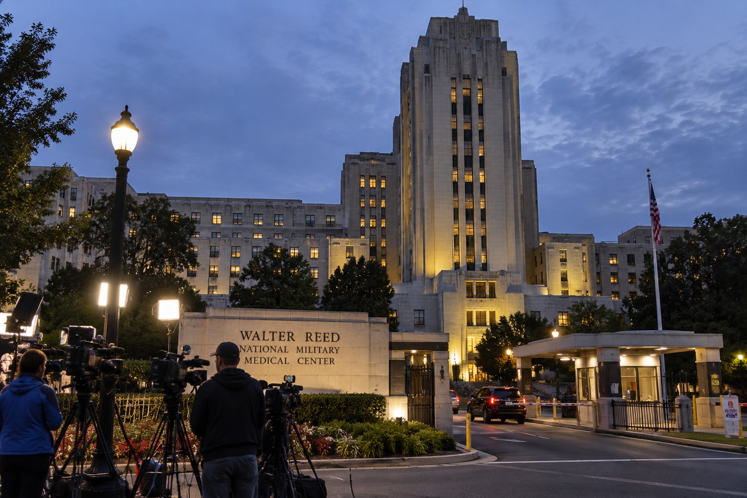 Trump Hospitalized With COVID as Conflicting Reports Raise Questions About His Condition — article image