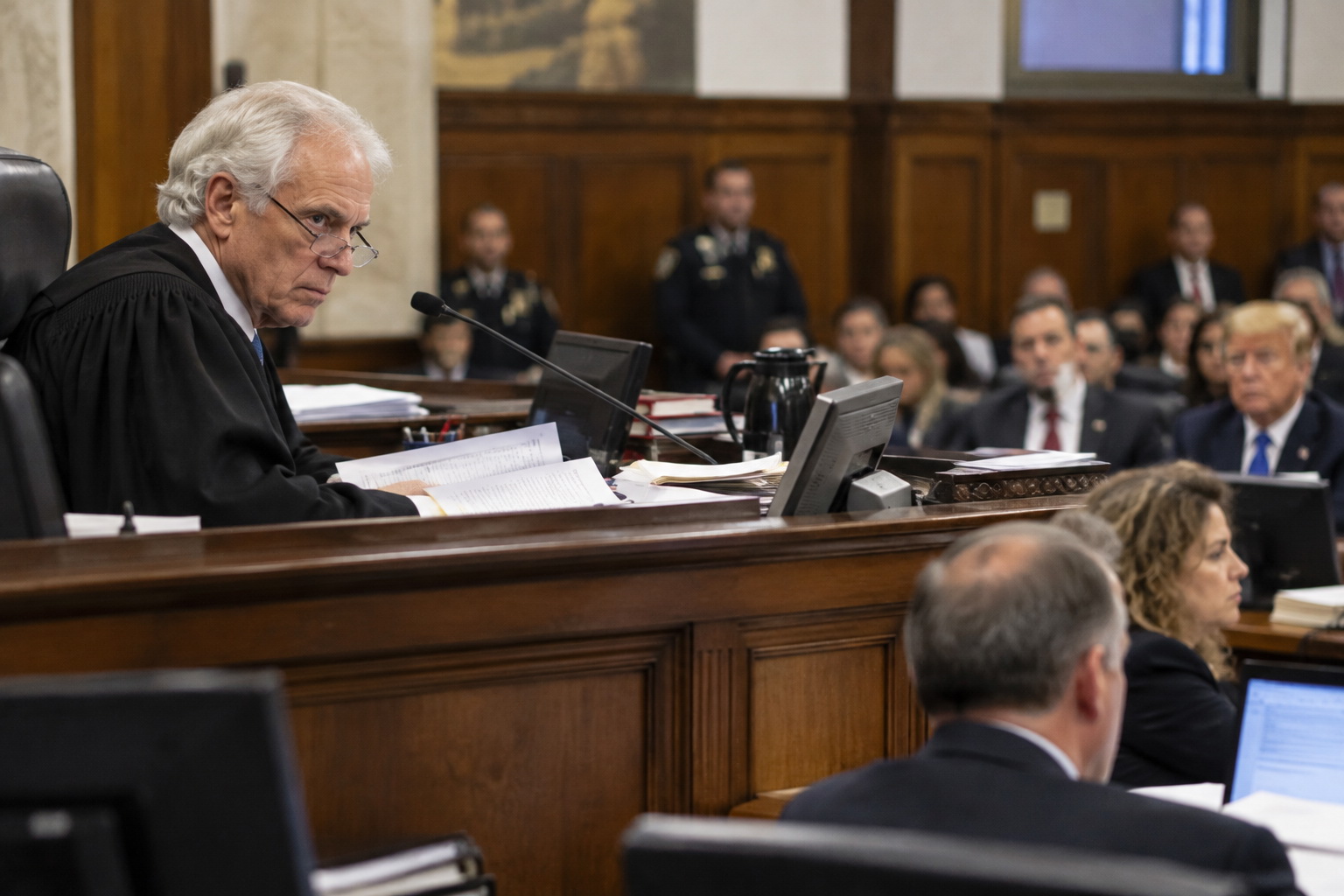 rump Attacks Judge's Clerk — and Gets Hit With a Gag Order — article image