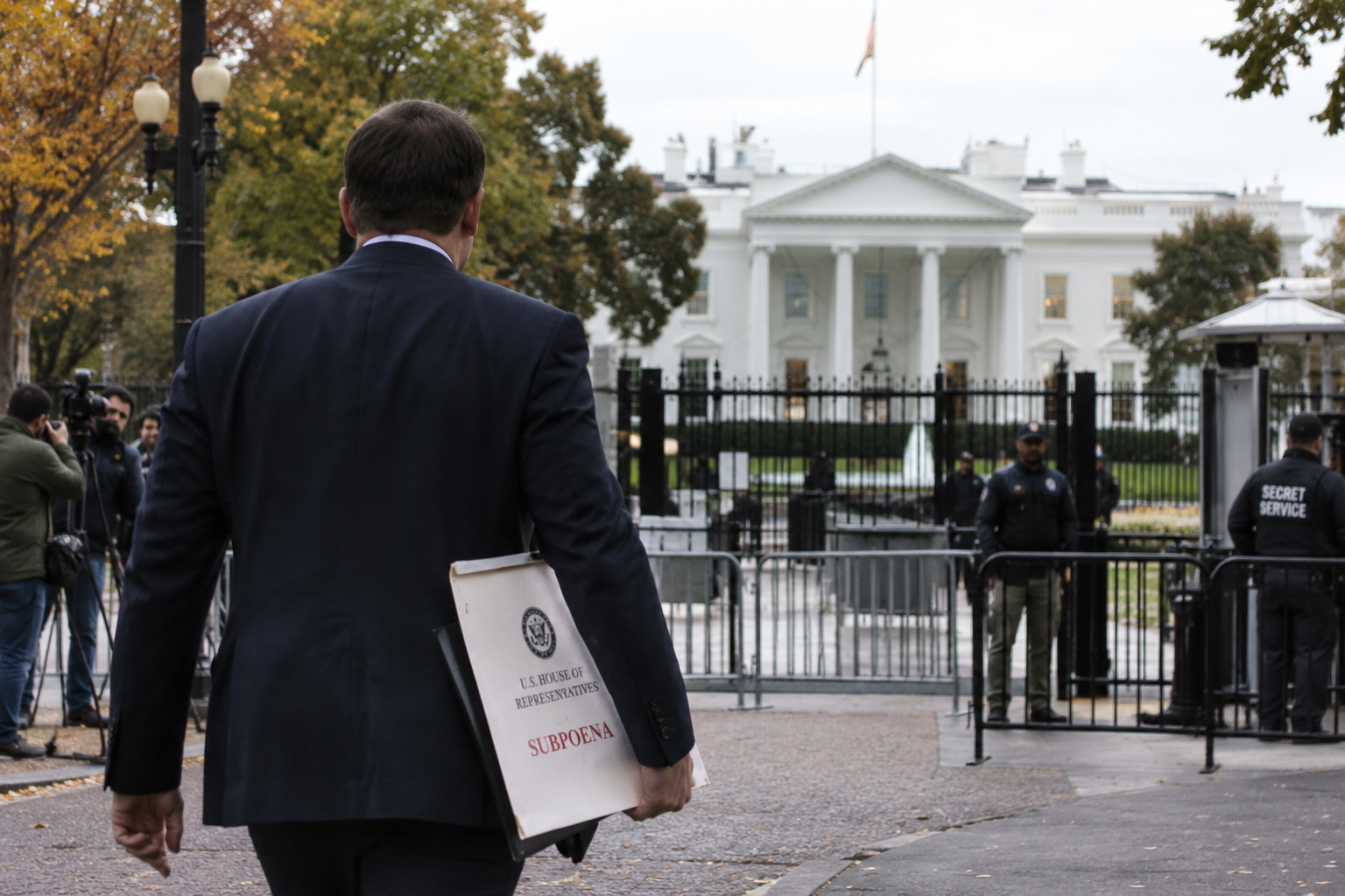House Impeachment Investigators Subpoena the Trump White House — article image