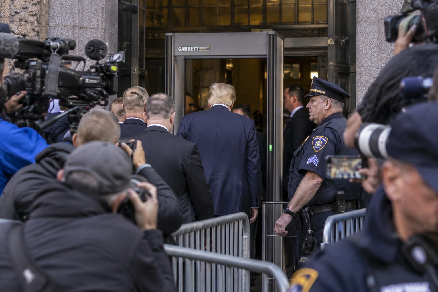 Trump Appears for Day Three of His New York Civil-Fraud Trial — article image