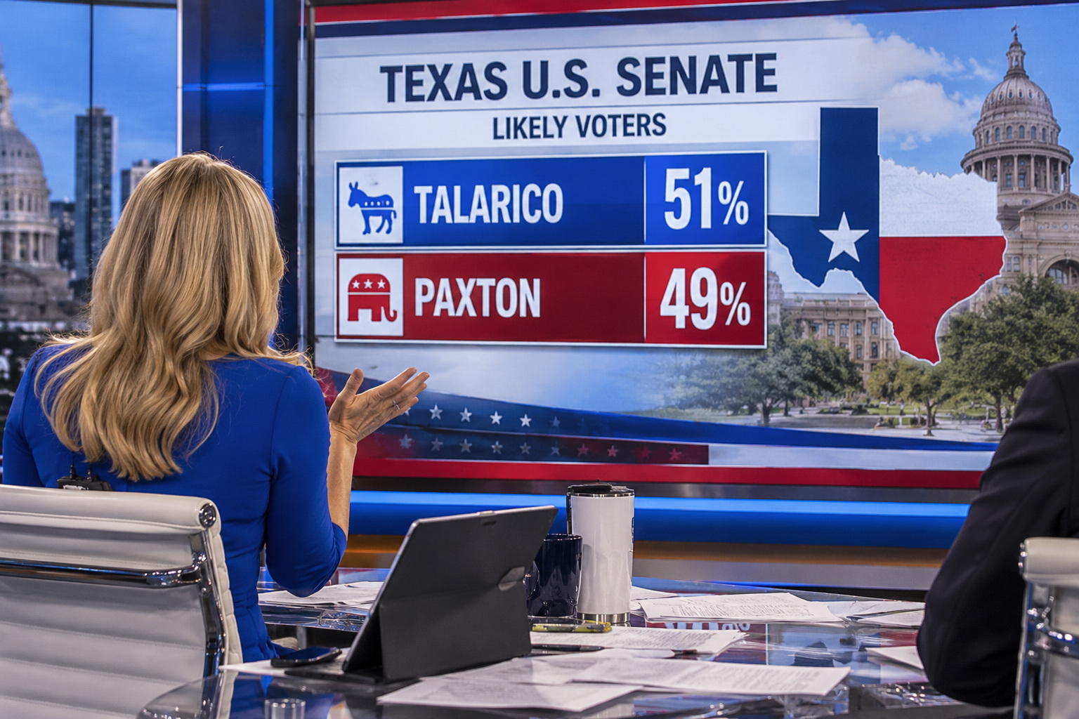How Is That Possible?’ Fox Host Stunned as Democrat Leads Texas Senate Poll — article image