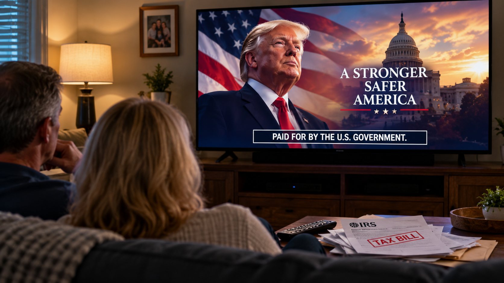 Taxpayers Are Paying Millions for Government Ads Praising Donald Trump — article image