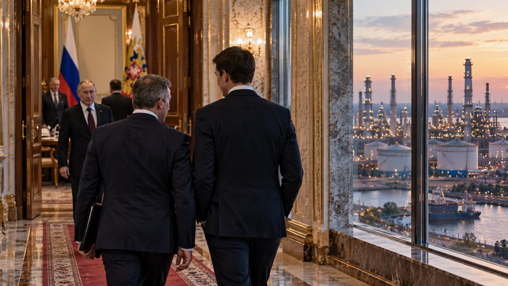 Trump's Russia Peace Talks Are Now Entangled With a Multibillion-Dollar Oil Deal — article image