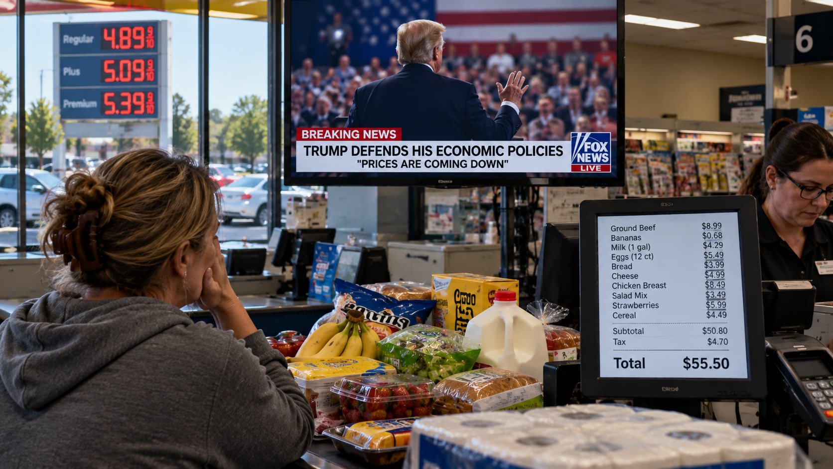 Trump's Poll Numbers Collapse as Americans Blame Him for High Prices — article image