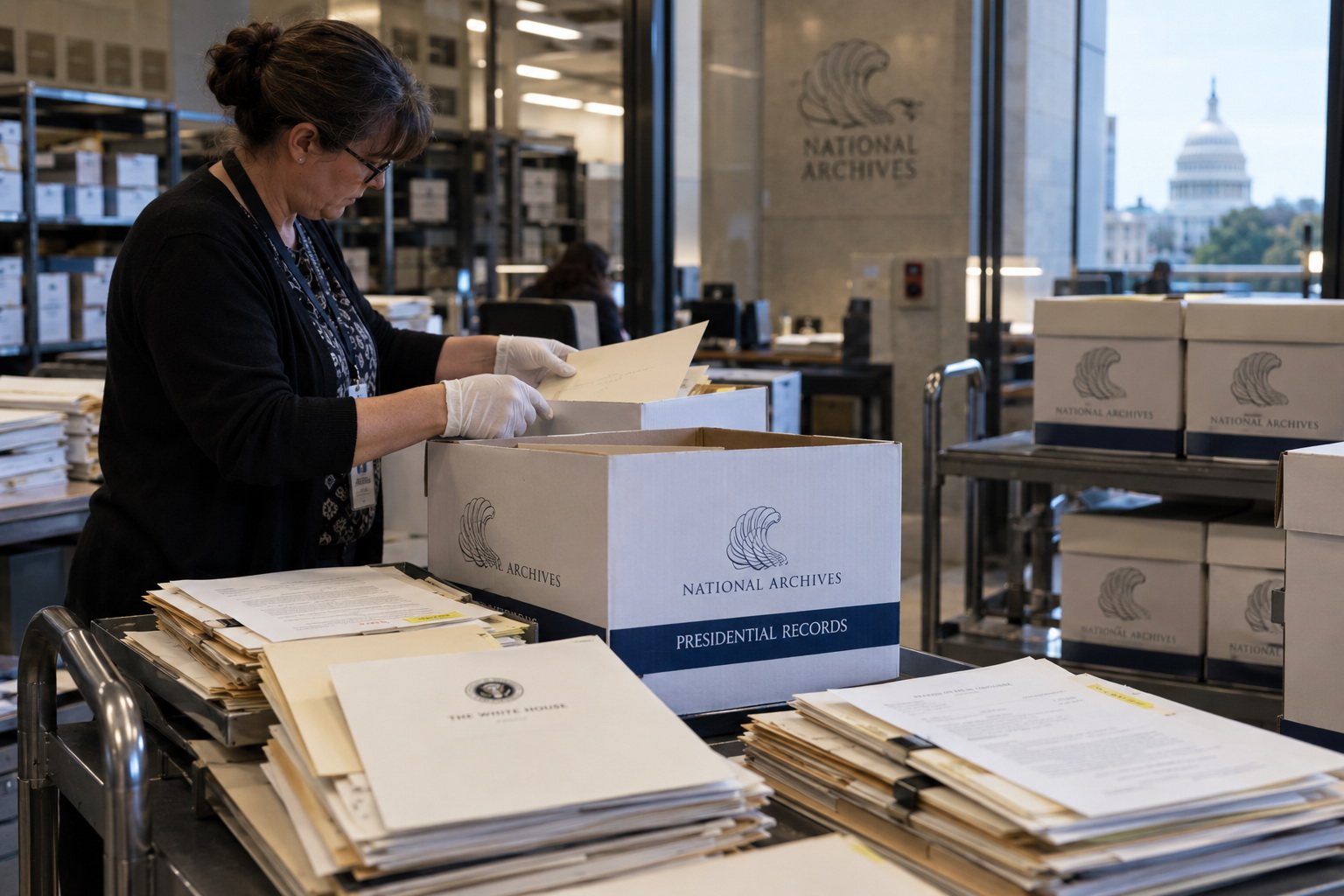 Trump Tries to Block January 6 Investigators From Getting His White House Records — article image