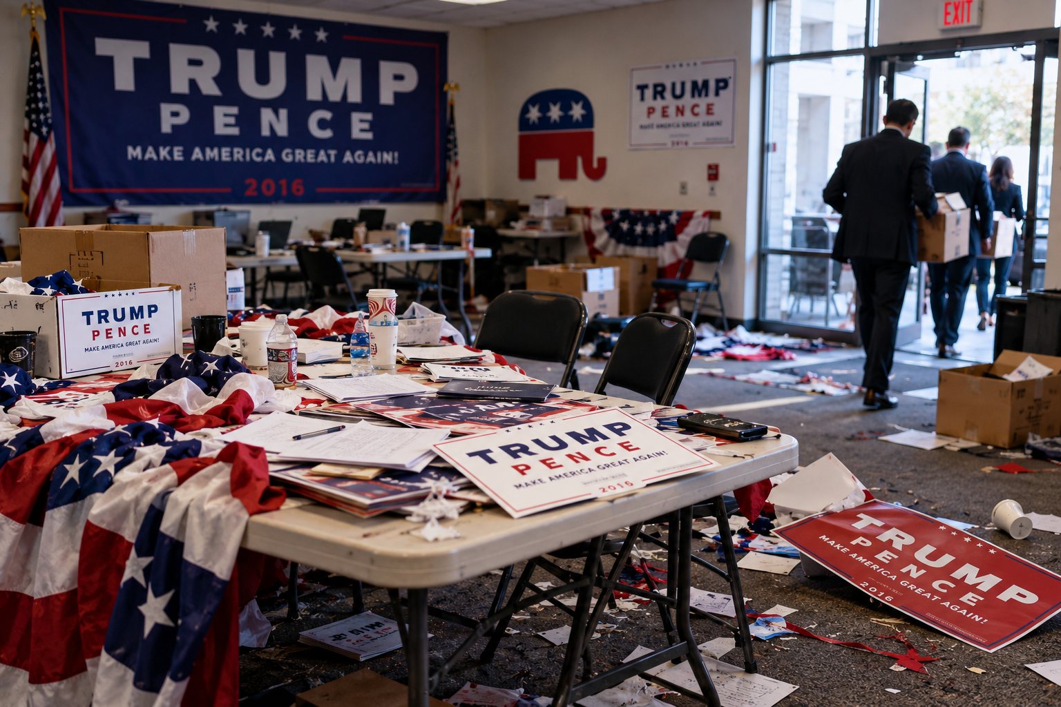 Republican Leaders Abandon Trump—But His Supporters Don't — article image
