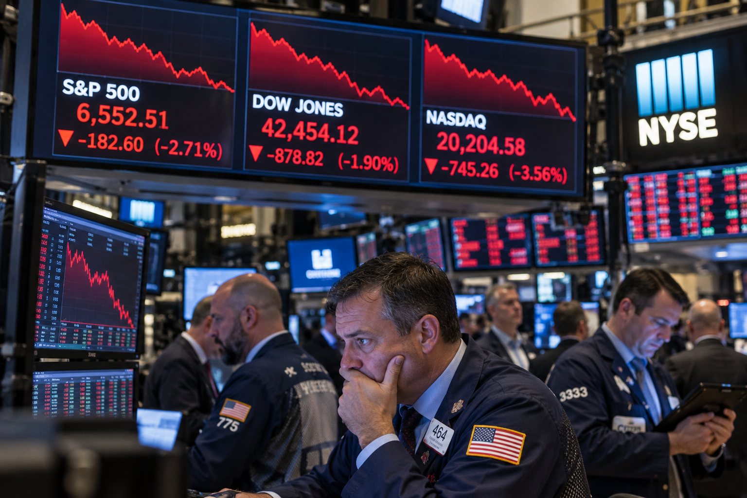 Trump Escalates China Trade War as Markets Plunge — article image