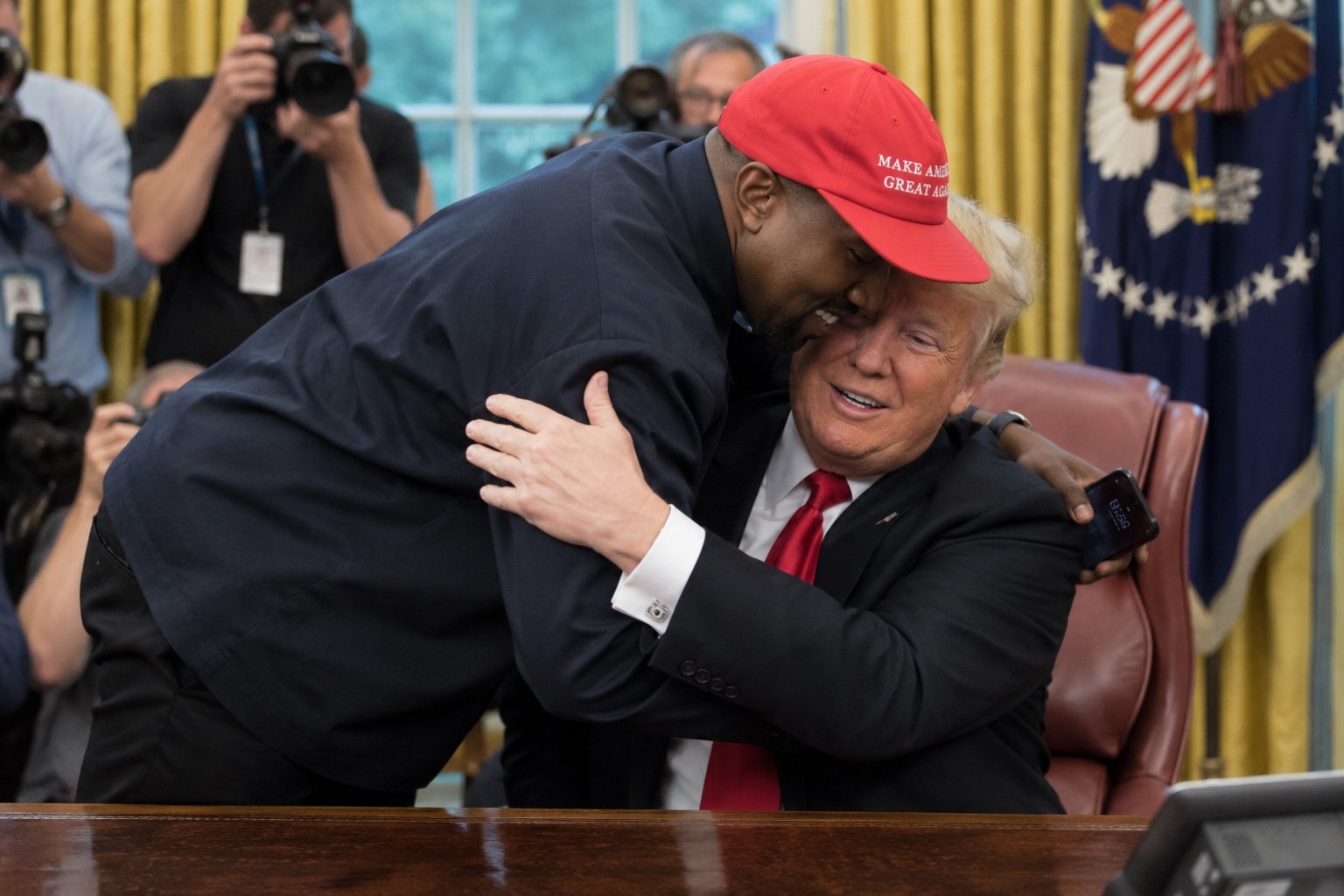 Kanye West Delivers an Extraordinary Oval Office Monologue With Trump — article image