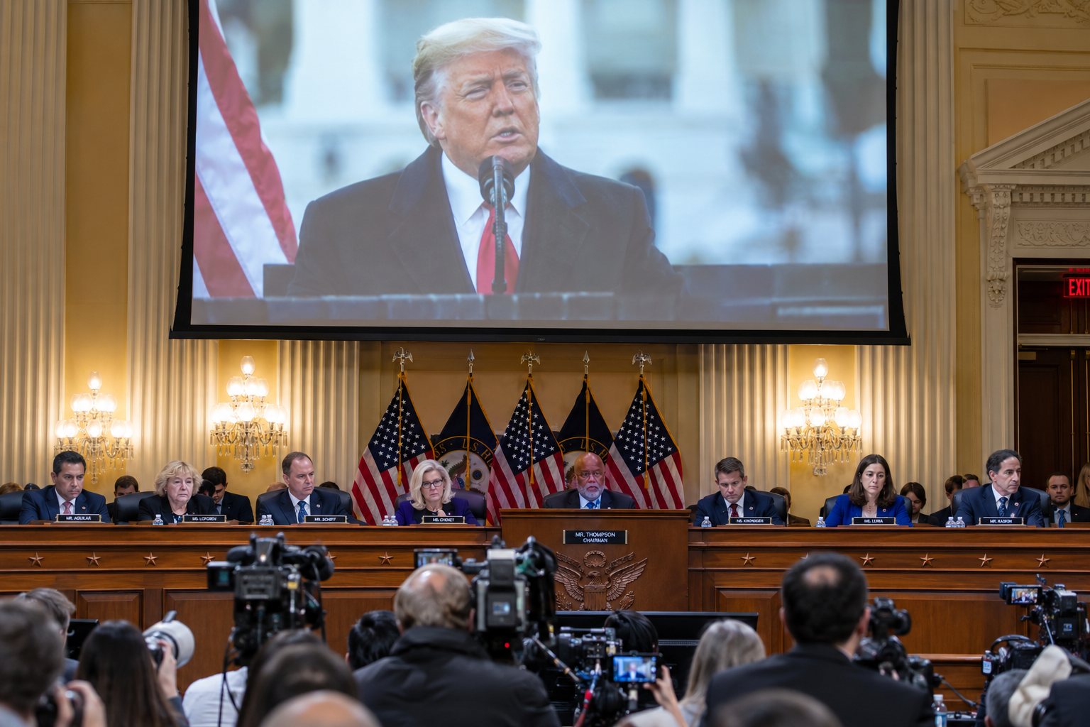 January 6 Committee Votes Unanimously to Subpoena Donald Trump — article image