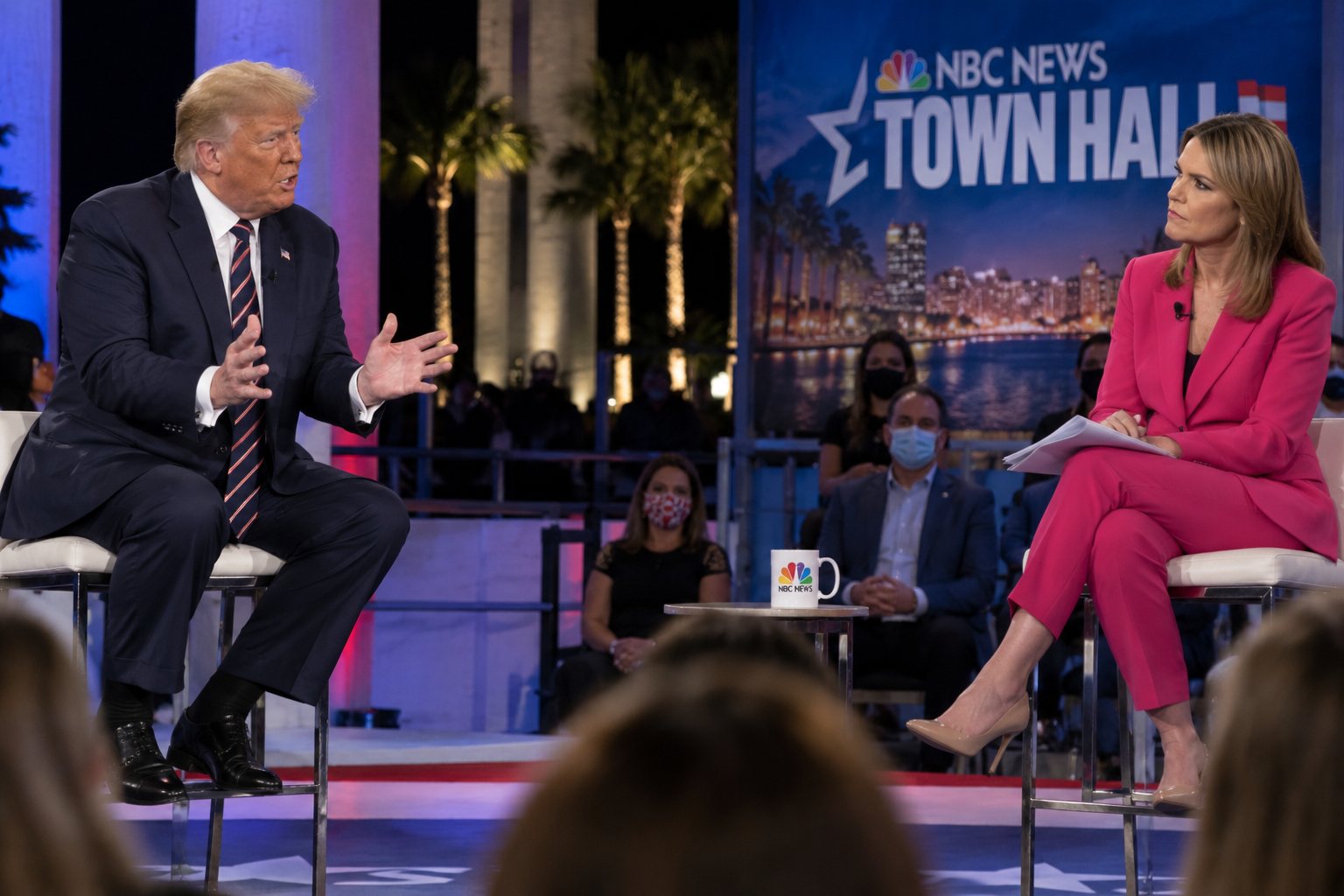 Trump Refuses to Disavow QAnon During Combative NBC Town Hall — article image