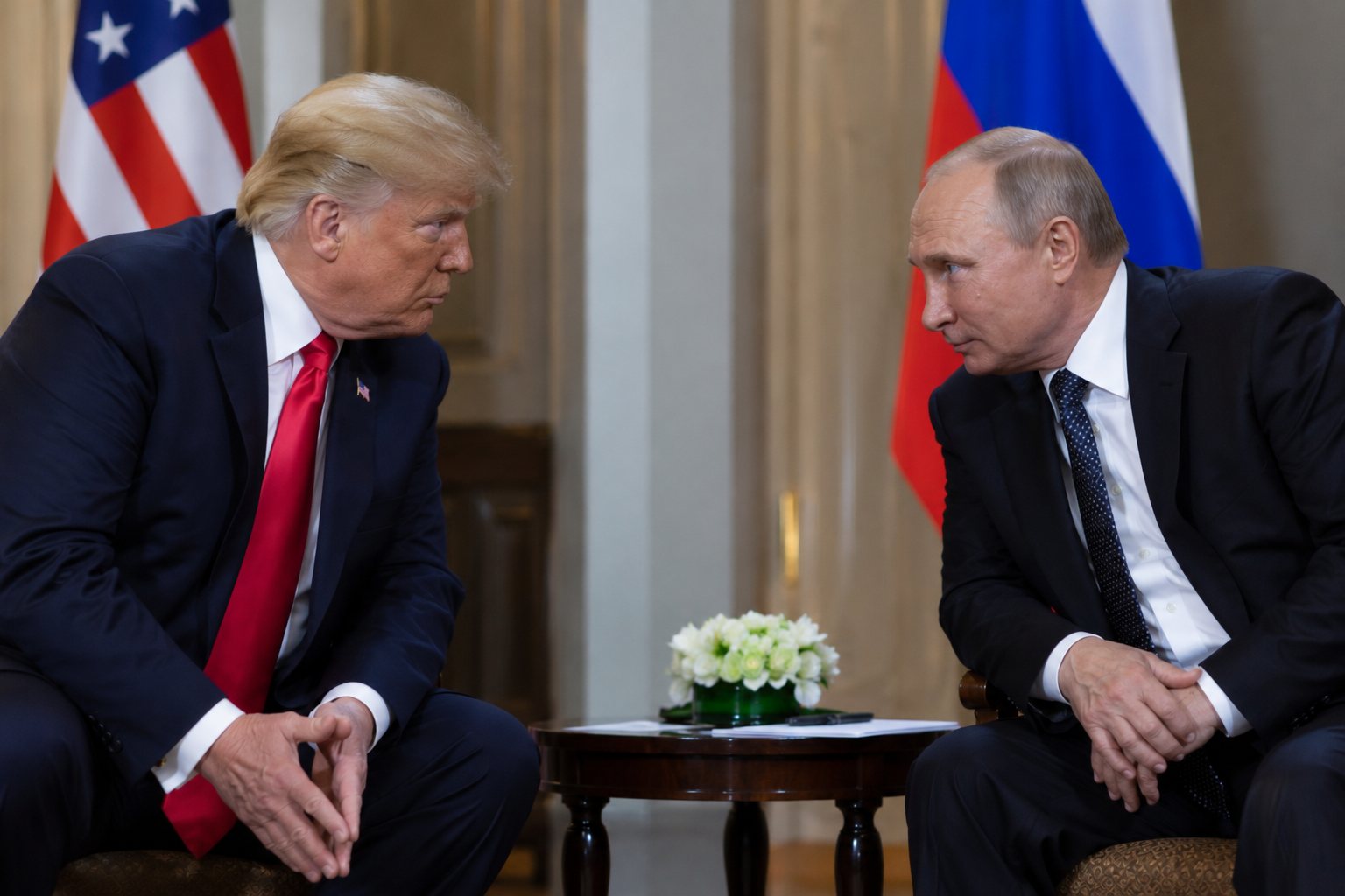 Trump Refuses to Say Whether He Secretly Spoke With Putin After Leaving the White House — article image