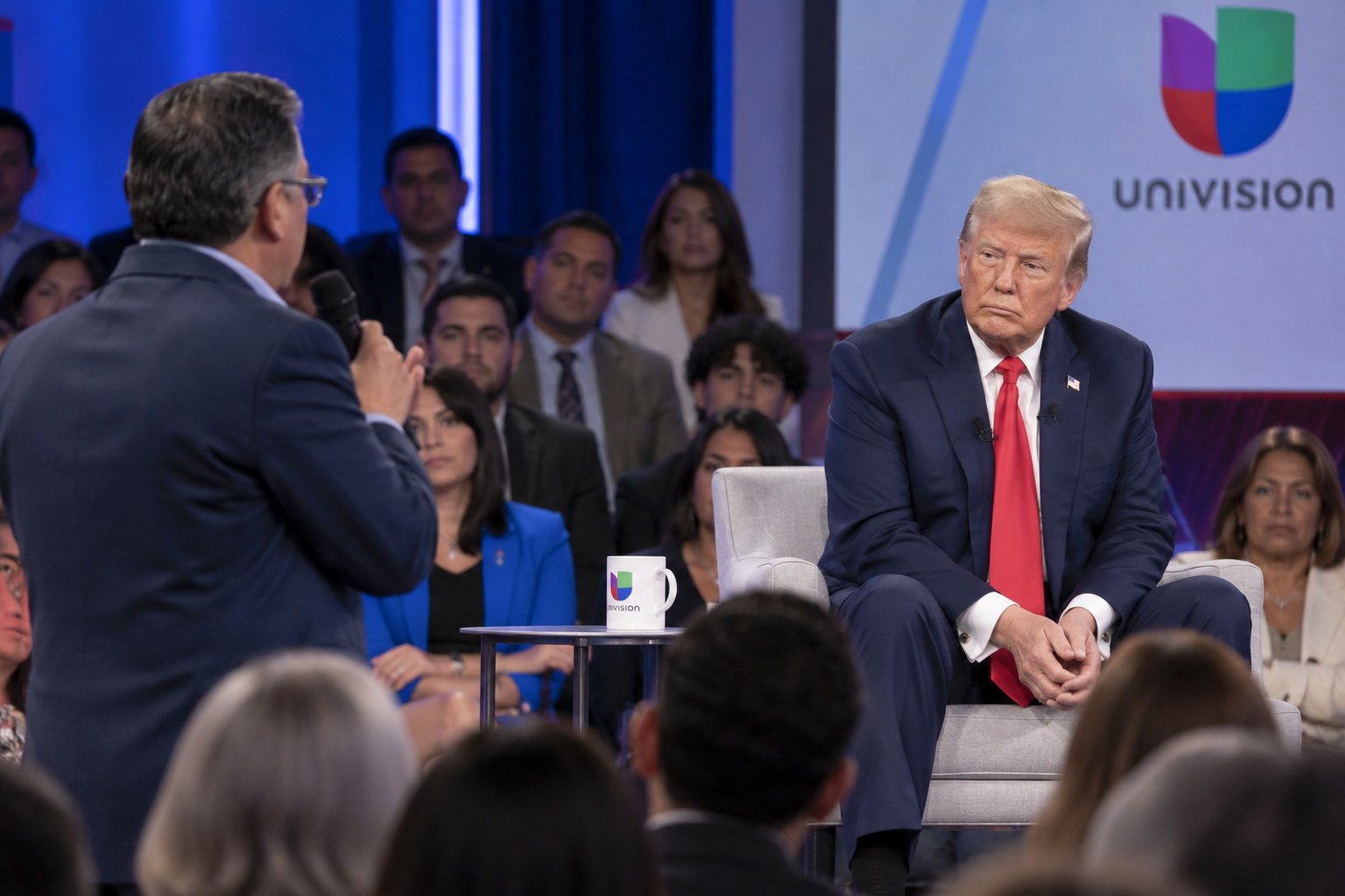 Trump Calls January 6 a "Day of Love" and Repeats Debunked Immigration Claims at Latino Voter Town Hall — article image
