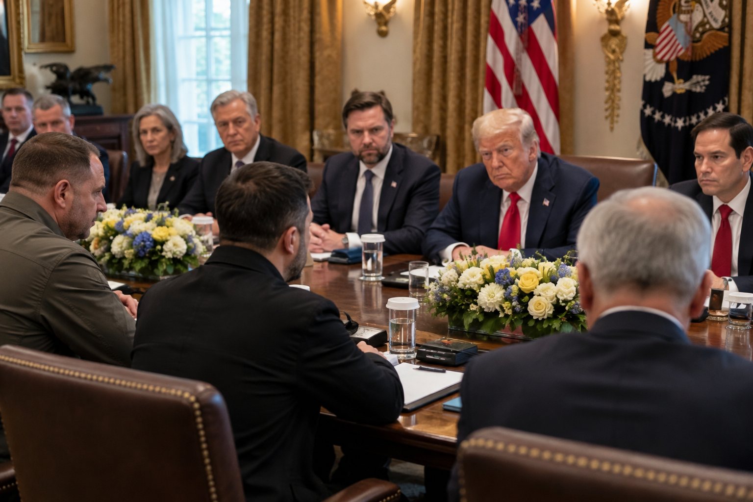 Trump Meets Zelenskyy After Putin Call, Refuses Missile Commitment and Pushes Ukraine Toward a Ceasefire Favoring Russian Territorial Gains — article image