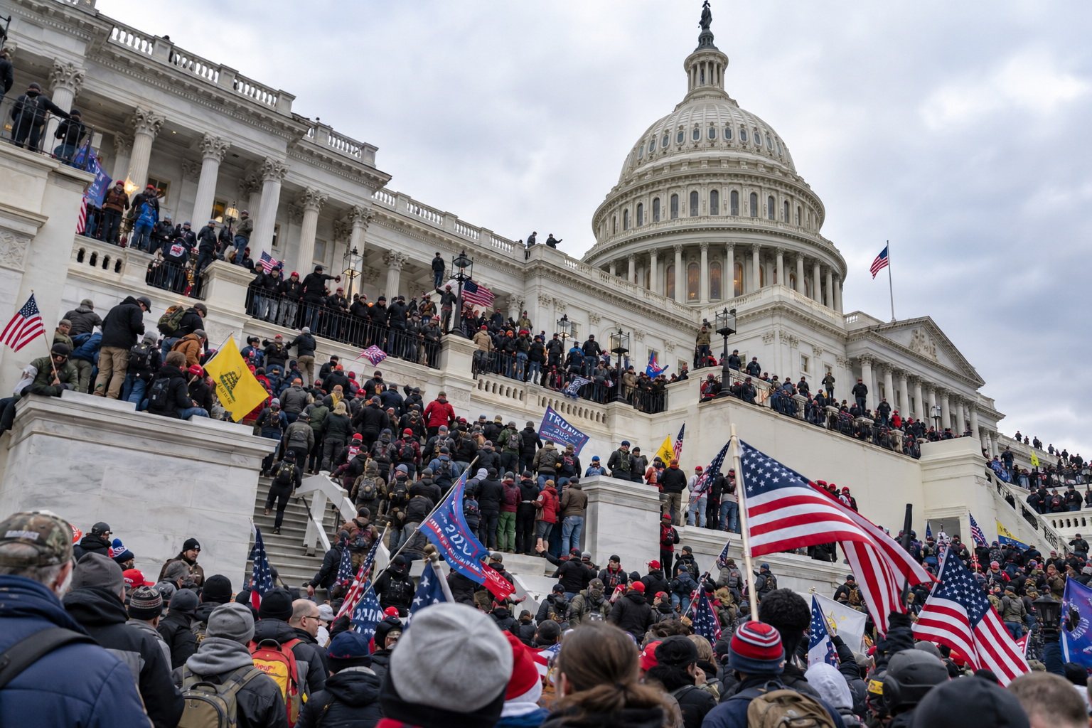Newly Released Evidence Reveals Trump Knew About Capitol Riot Hours Before Telling Supporters to Leave — article image