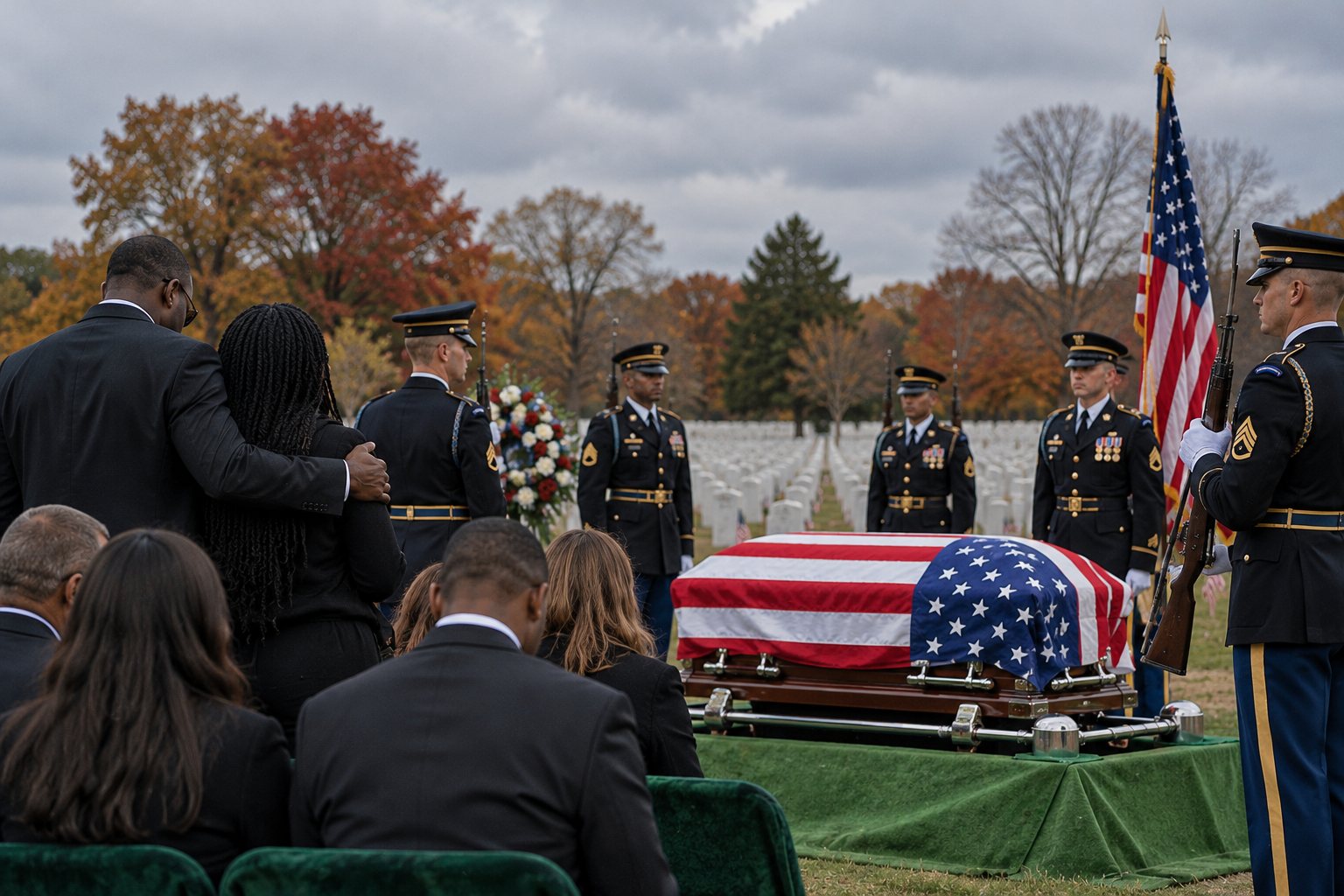 Gold Star Widow Says Trump Couldn't Remember Her Fallen Husband's Name During Condolence Call — article image