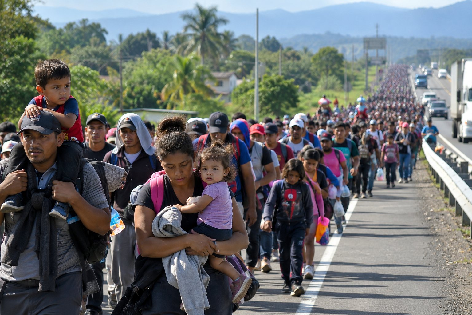 Trump Admits He Has No Evidence for Claims About Middle Easterners in Migrant Caravan — article image