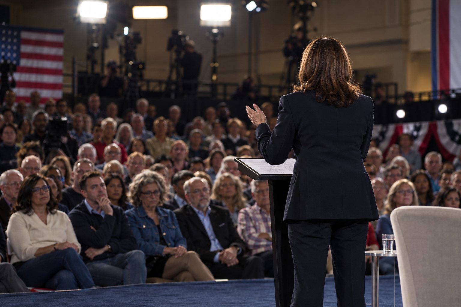 Kamala Harris Calls Trump a Fascist as Former Military Leaders Sound Alarm Over His Return to Power — article image
