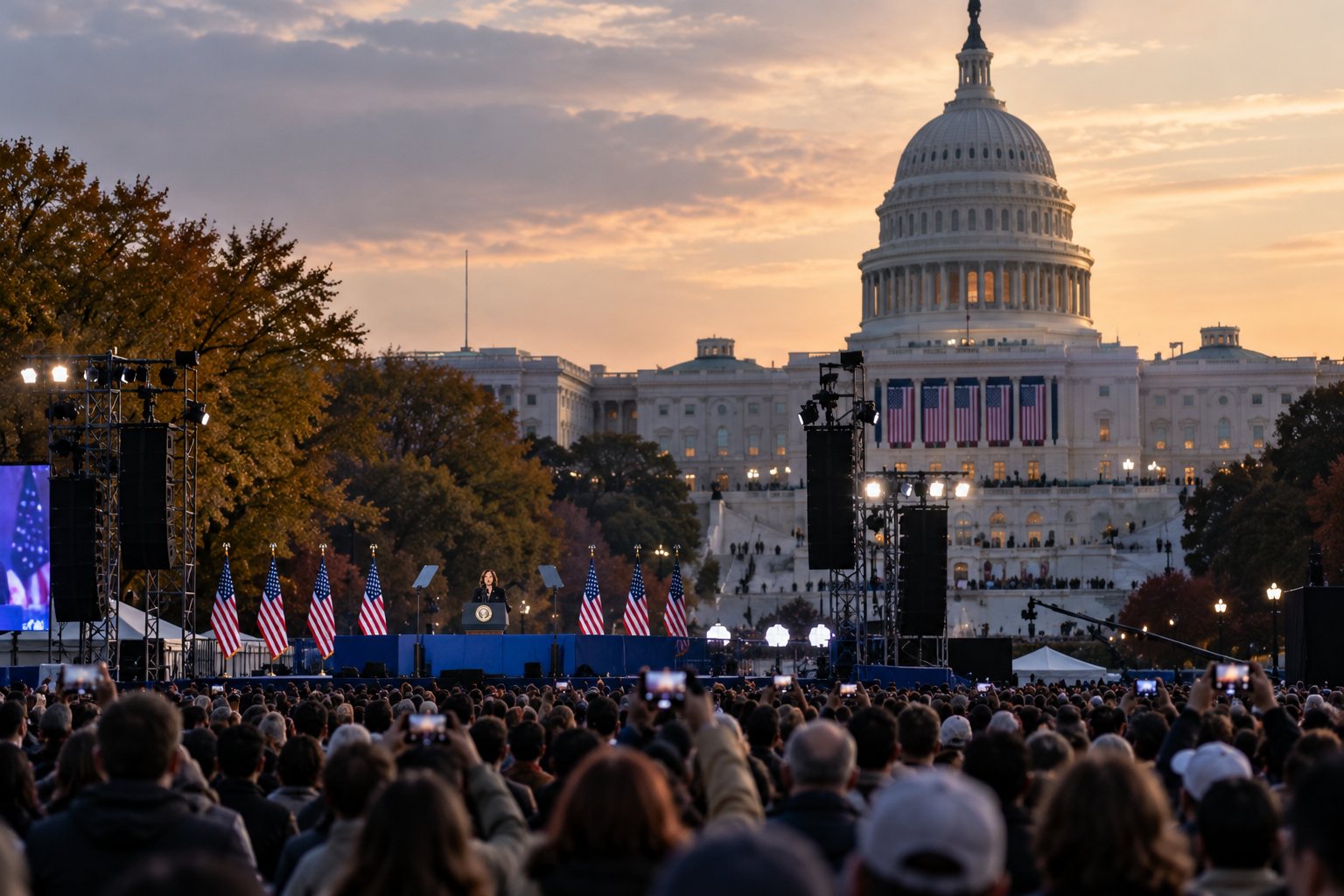 Harris Returns to Scene of Trump's January 6 Rally, Reminding America of the Capitol Attack — article image