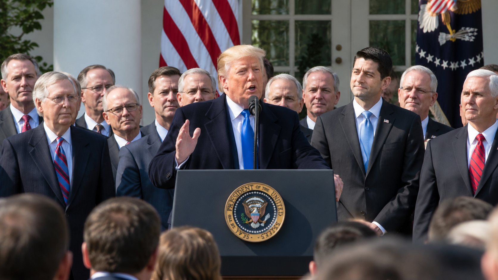 Republicans Unveil Trump Tax Plan That Could Add $1.5 Trillion to National Debt — article image
