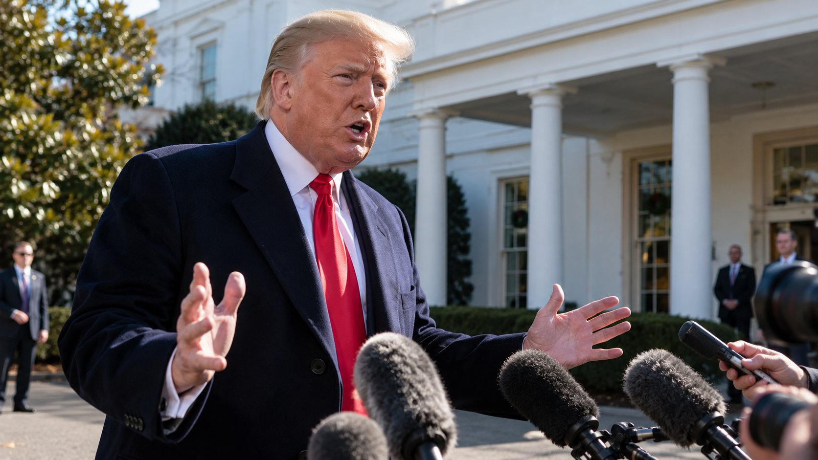 Trump Defends Liz Cheney Gunfire Remarks, Attacks Media — Despite Never Serving in the Military Himself — article image
